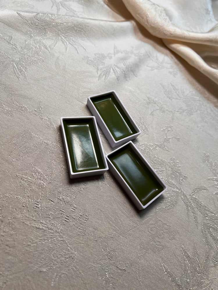 Kuretake Gansai — Olive green